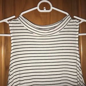 Halter striped tank